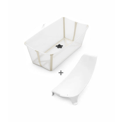 Stokke - Flexi Bath® Bundle Tub with Newborn Support (Sandy Beige, Gift Box)