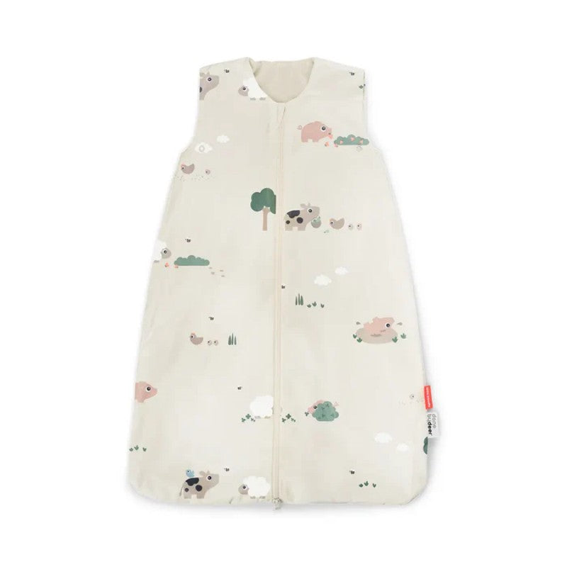 Done by Deer - Sleepy bag TOG 2.5 Tiny farm Sand - DBD2553269