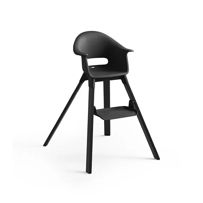 Stokke - Clikk™ High Chair Beech wood chair legs(Midnight Black)