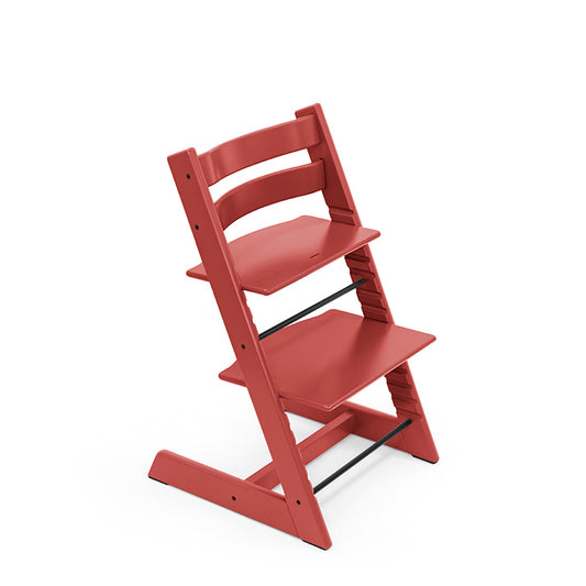 Stokke - Tripp Trapp® High Chair (Beech)Warm Red