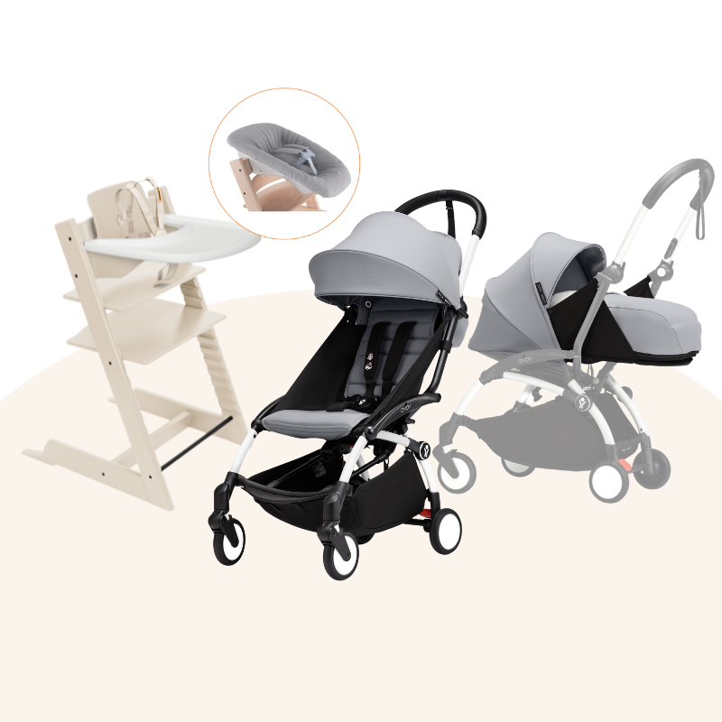 Stokke - TT＆YOYO³ Newborn Bundle (Beech, for 0-36 months)