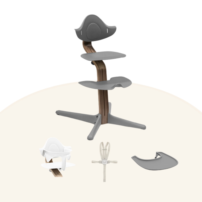 Stokke - Nomi® 4pcs Bundle (Walnut, for 6-36 months)
