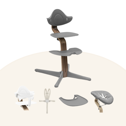 Stokke - Nomi® 5pcs Bundle (Walnut, for 0-36 months)