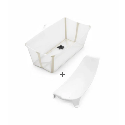 Stokke® Flexi Bath® Bundle with Newborn Support (Gift Box) Sandy Beige