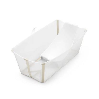 Stokke - Flexi Bath® Bundle Tub with Newborn Support (Sandy Beige, Gift Box)