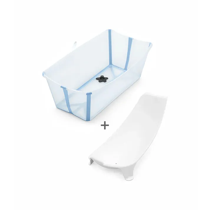 Stokke® Flexi Bath® Bundle with Newborn Support (Gift Box) Ocean Blue