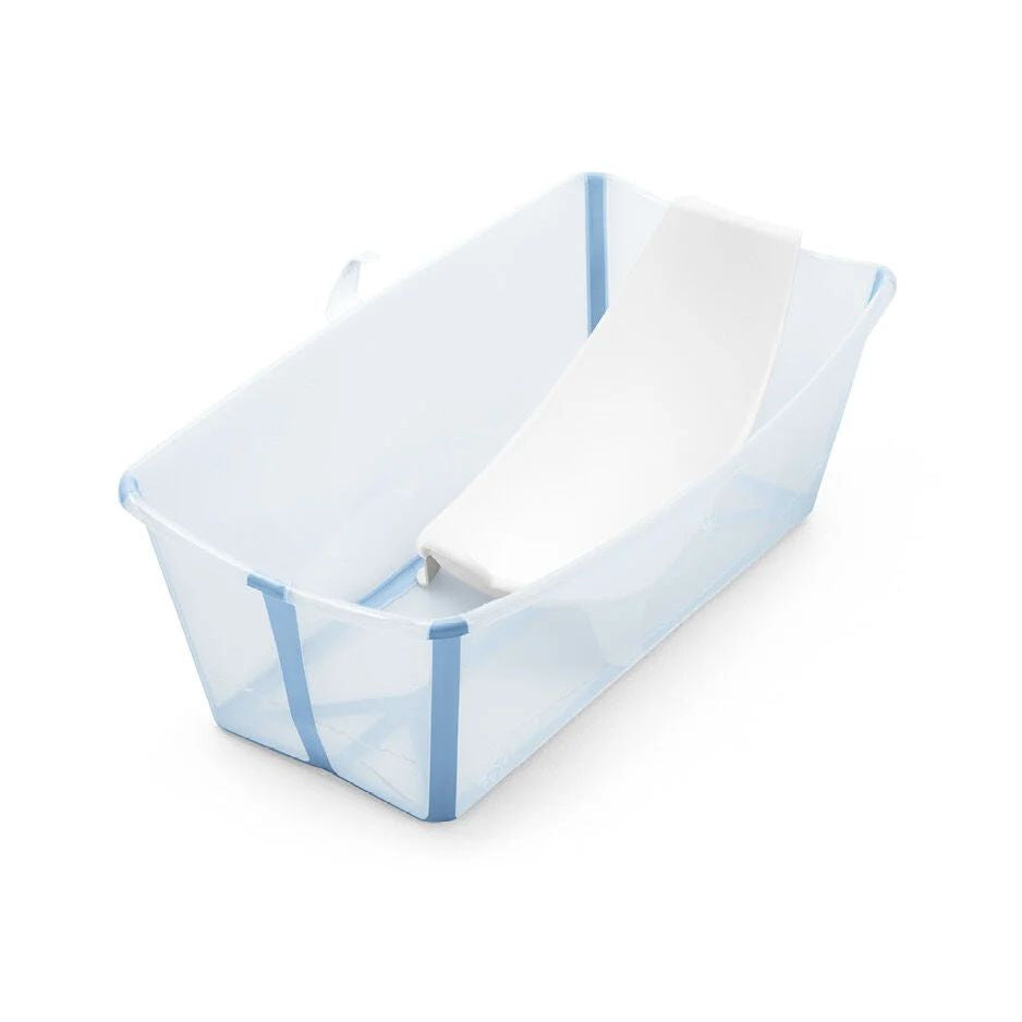 Stokke - Flexi Bath® Bundle Tub with Newborn Support (Ocean Blue, Gift Box)