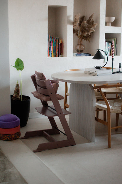 Stokke - Tripp Trapp® High Chair (Beech) Heather Mauve