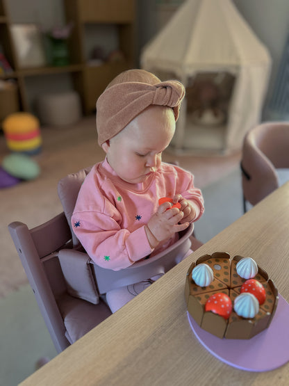Stokke - Tripp Trapp® High Chair (Beech) Heather Mauve