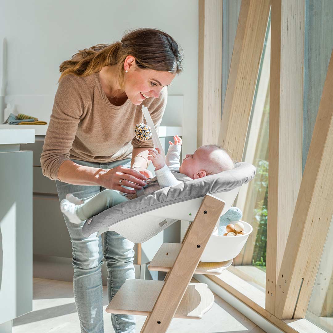 Stokke - Tripp Trapp® Newborn Set with Toy Hanger(Grey)【Pre Order Now! Delivery after mid Jul】