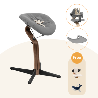 Stokke - Nomi® 5pcs Bundle (Walnut, for 0-36 months)