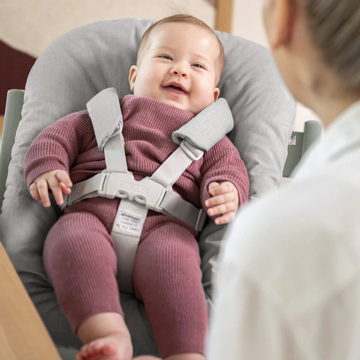 Stokke - Tripp Trapp® Newborn Set with Toy Hanger(Grey)【Pre Order Now! Delivery after mid Jul】