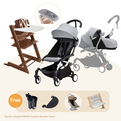 Stokke - TT＆YOYO³ Newborn Bundle (Oak, for 0-36 months)